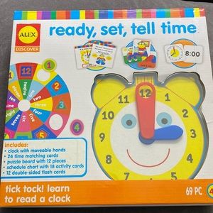 ALEX ready, set,tell time